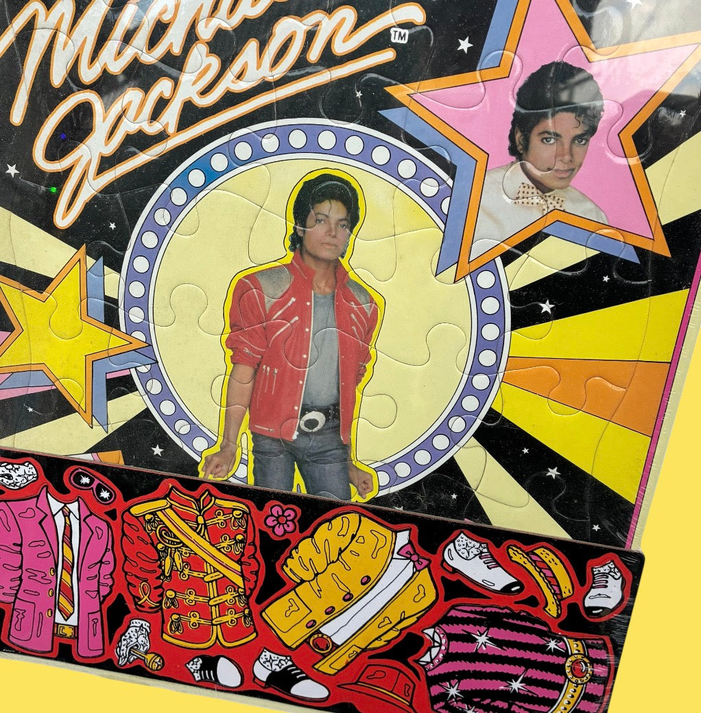 80's★Michael Jackson★マイケルジャクソン★PUZZLEFORMS★パズル★フィギュア★人形★ぬいぐるみ★ビンテージ★vintage