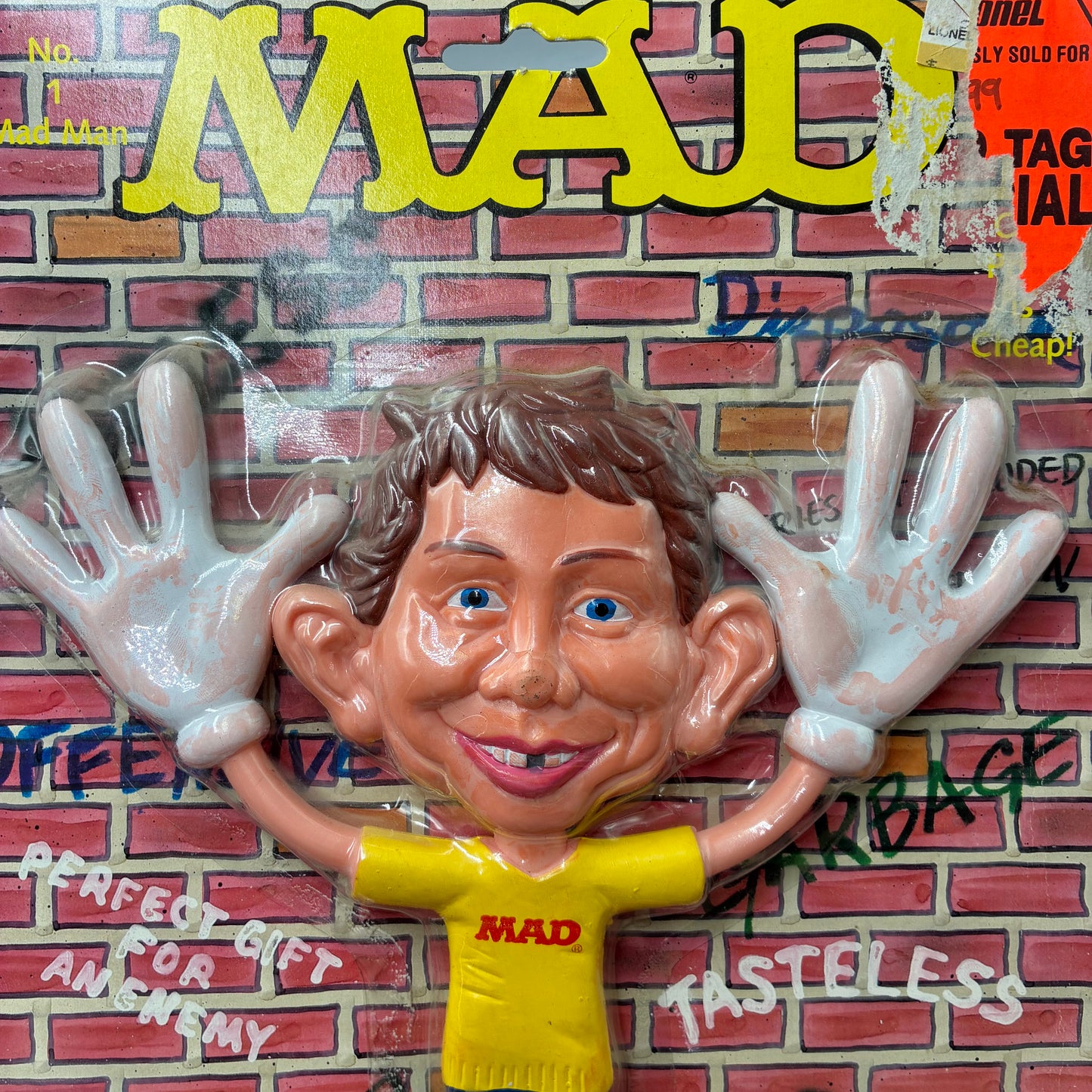 1988年★80's★MAD Magazine★ALFRED E. NEUMAN★マッドマガジン★マッドくん★ベンダブル★フィギュア★人形★ビンテージ