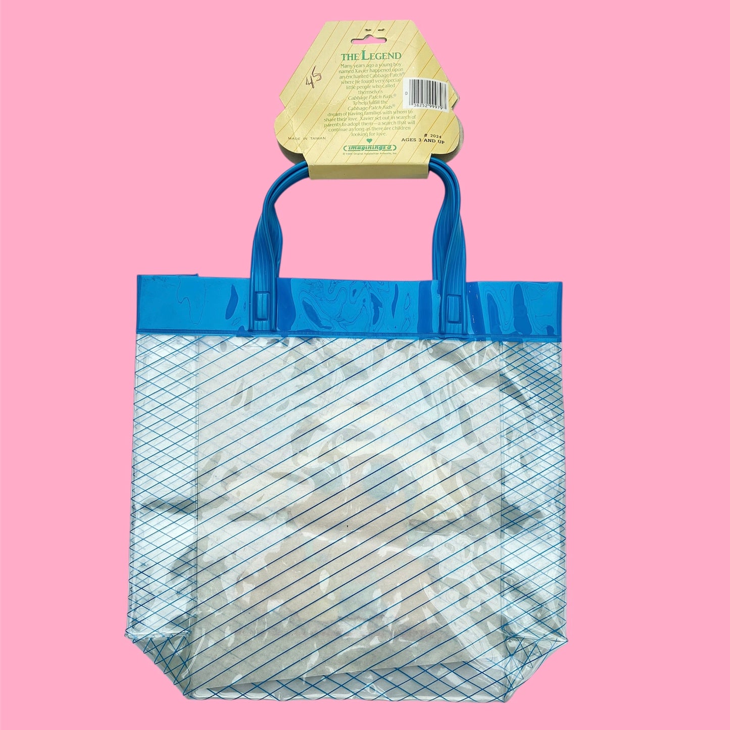 Dead Stock!1985年★80's★Cabbage Patch Kids★キャベツ人形★ビニールトート★Bag★バッグ★フィギュア★ぬいぐるみ★ビンテージ★vintage