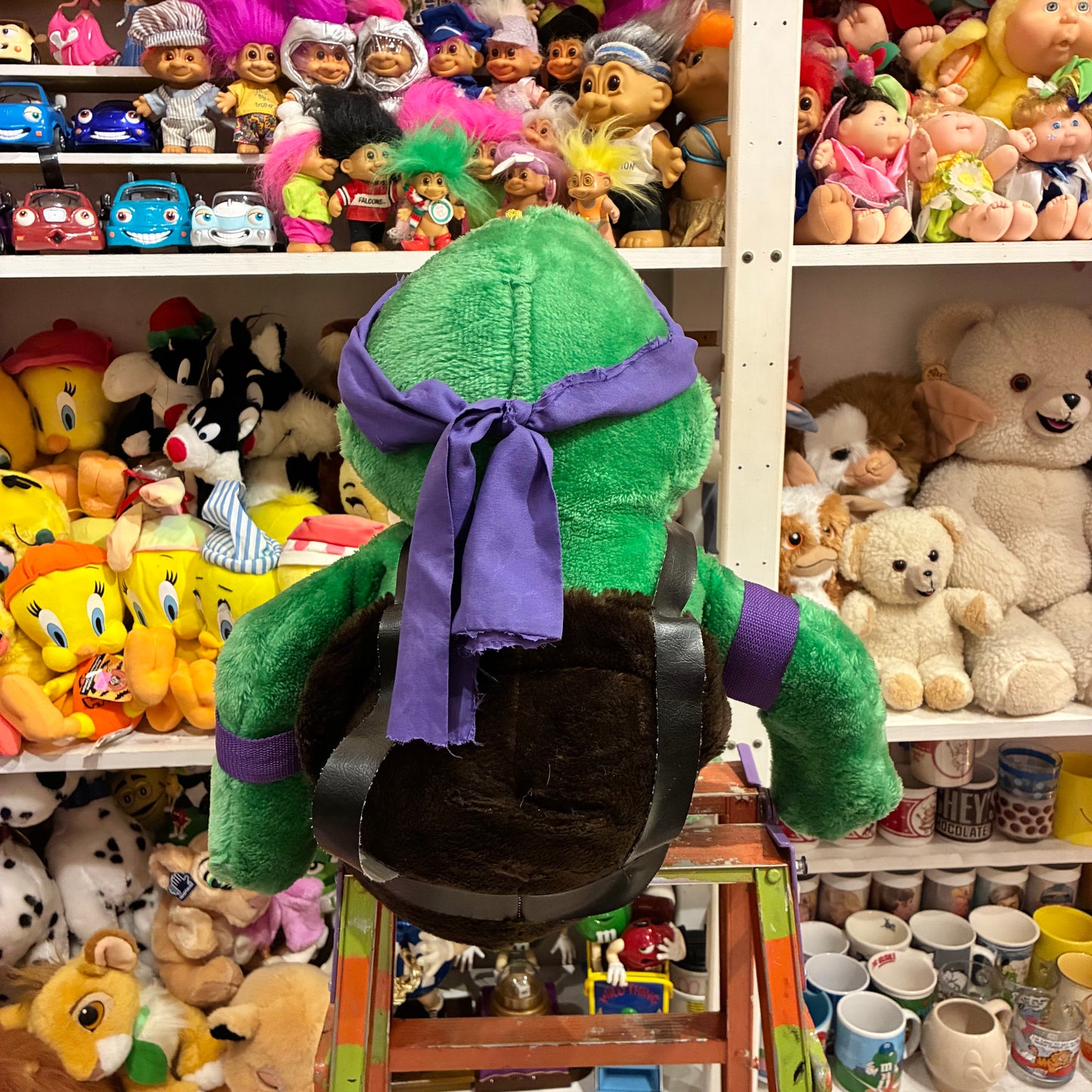 Big Size!1989年★80's★vintage★ビンテージ★TEENAGE MUTANT NINJA TURTLES★タートルズ★ドナテロ★フィギュア★人形★ぬいぐるみ