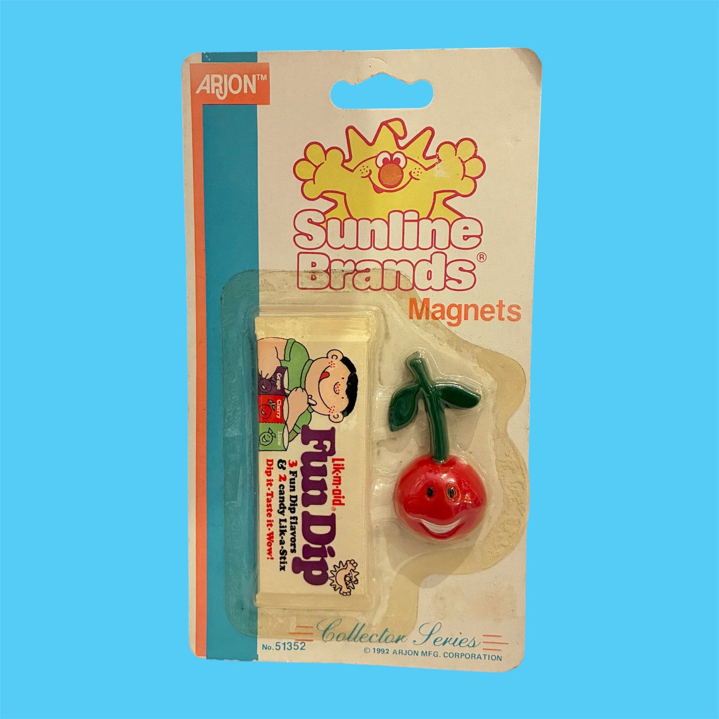 Vintage★ビンテージ★Sunline Brands★マグネット★チェリー★フィギュア★人形