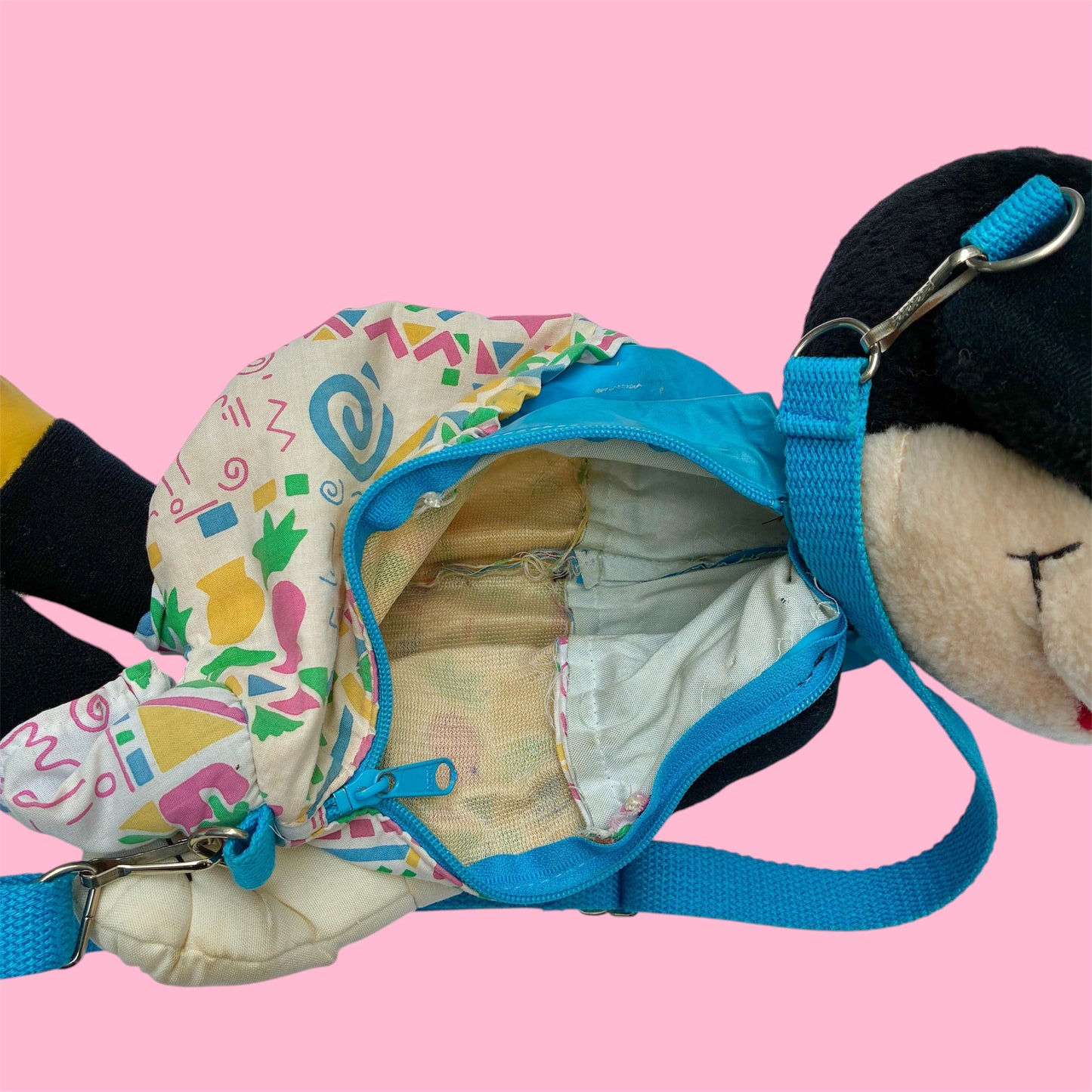 Vintage★Mickey Mouse★ミッキーマウス★ショルダーバッグ★Bag★人形★ぬいぐるみ★フィギュア★ビンテージ★Mickey's Beach CLUB