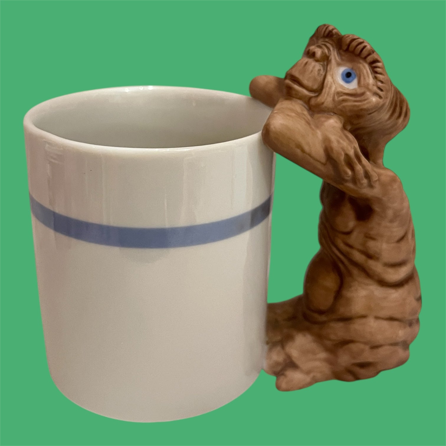 1983年 E.T. イーティー AVON マグカップ 陶器 ビンテージ 外箱付 B☆1983年☆80's☆vintage☆ビンテージ☆E.T.☆映画E.T.☆AVON