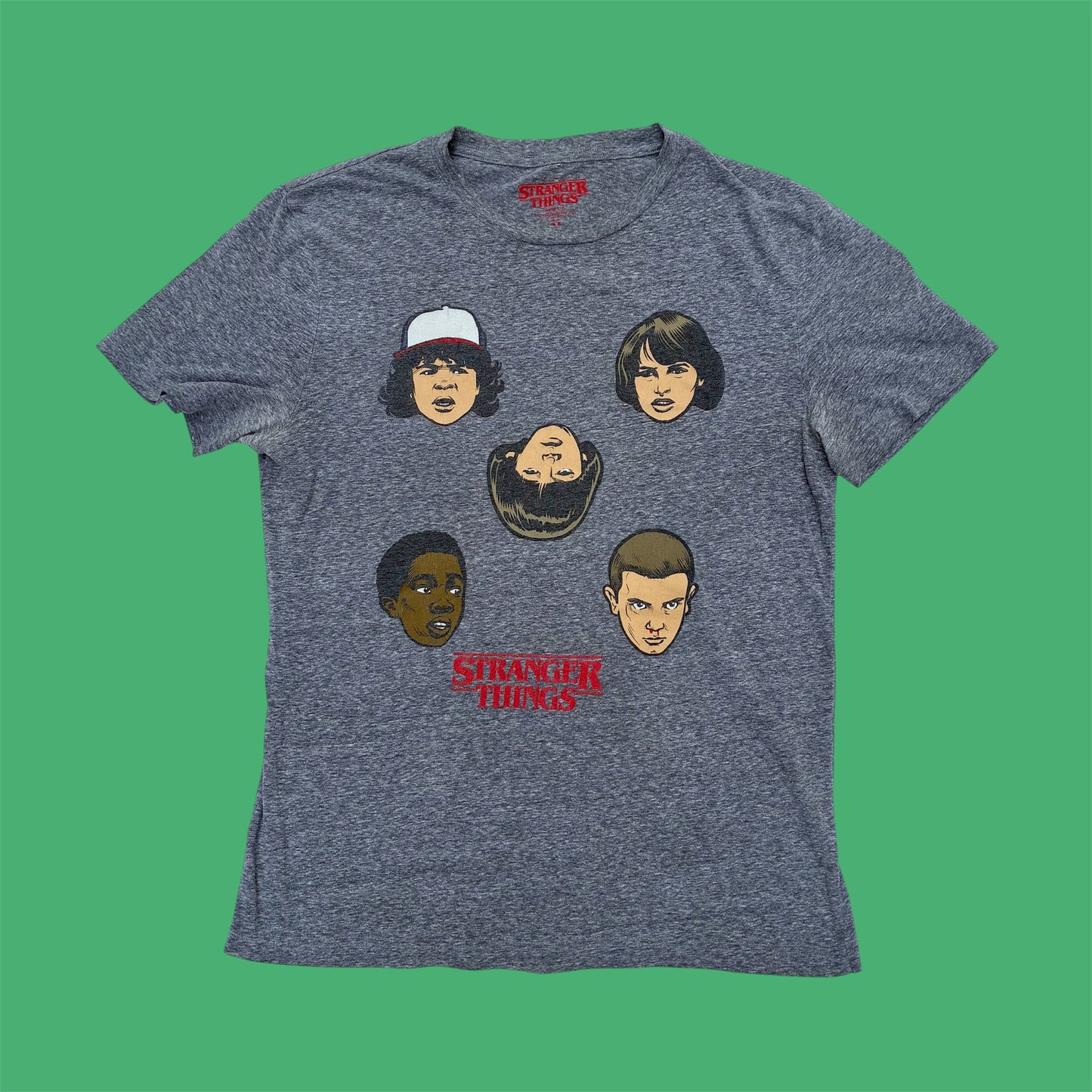USED★STRANGER THINGS★ストレンジャーシングス★Tシャツ★フィギュア★人形★ぬいぐるみ★ウィル★ダスティン★ルーカス★マイク★エル★イレブン★Mサイズ