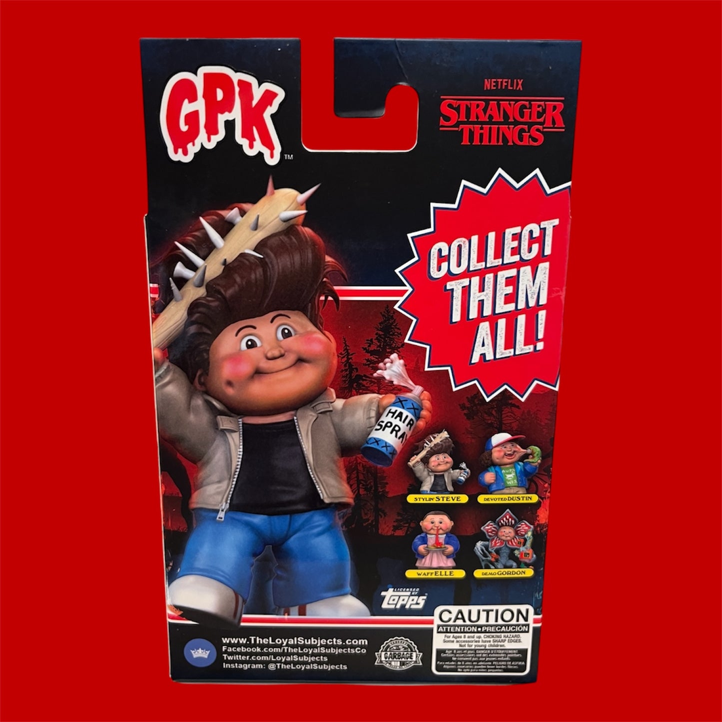 STRANGER THINGS★ストレンジャーシングス★GPK★GARBAGE PAIL KIDS★ガベッジペイルキッズ★フィギュア★ぬいぐるみ★人形STEVE★スティーブ★Netflix★ネットフリックス