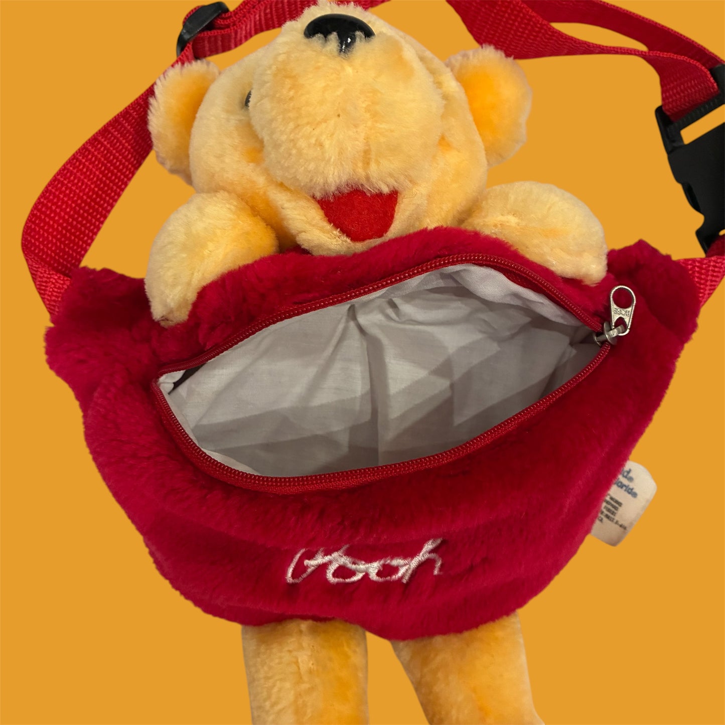 Vintage★Disney★Winnie the Pooh★くまのプーさん★ウエストポーチ★ぬいぐるみ★人形★フィギュア