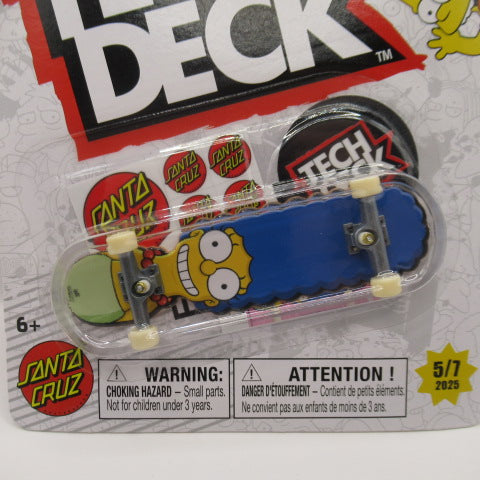 2025年★TECH DECK★スケボー★指スケ★THE SIMPSONS★シンプソンズ★SANTA CRUZ★サンタクルーズ★人形★フィギュア★ぬいぐるみ★マージ★5/7