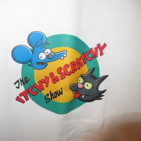 The SIMPSON'S★シンプソンズ★イッチー&スクラッチー★Tシャツ★Men's★XLサイズ★ネコ★ネズミ★The ITCHY&SCRATCHY show★フィギュア★人形★ぬいぐるみ★