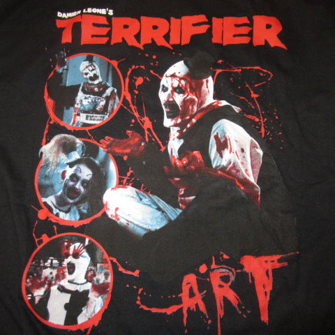 TERRIFIFIER★テリファー★ピエロ★CROWN★ホラー★HORROR★映画★Tシャツ★Men’s★Lサイズ★新品