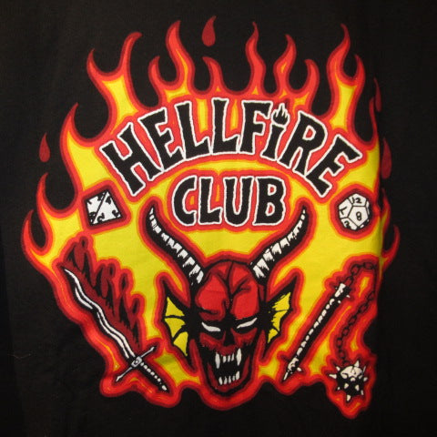 STRANGER THINGS★ストレンジャーシングス★Tシャツ★HELLFIRE CLUB★ヘルファイヤークラブ★Men's★XLサイズ★エディ★イレブン★エル★マイク★ダスティン★フィギュア★人形★ぬいぐるみ
