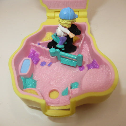 レア★コンプリート!90’s★1994年★ビンテージ★POLLY POCKET★ポーリーポケット★コンパクト★pony Ridi'n★ポニー★イエロー★ミニチュア★ままごと★ドールハウス★フィギュア★人形★ぬいぐるみ