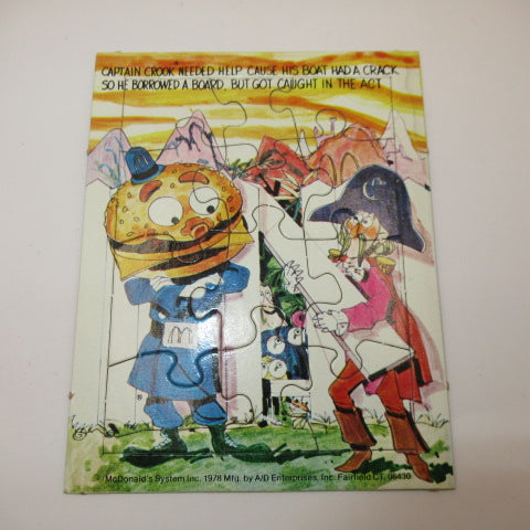1978年☆McDonald☆McDonald's☆マクドナルド☆PUZZLE☆パズル