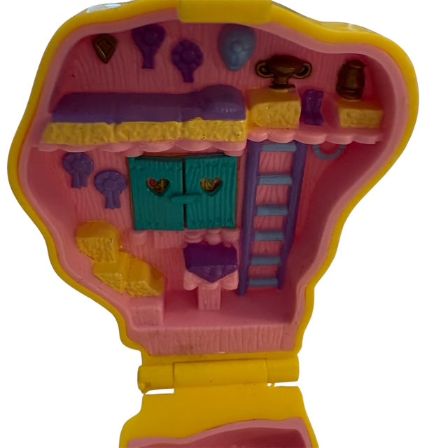 90’s★1994年★ビンテージ★POLLY POCKET★ポーリーポケット★コンパクト★pony Ridi'n★ポニー★イエロー★ミニチュア★ままごと★ドールハウス★フィギュア★人形★ぬいぐるみ