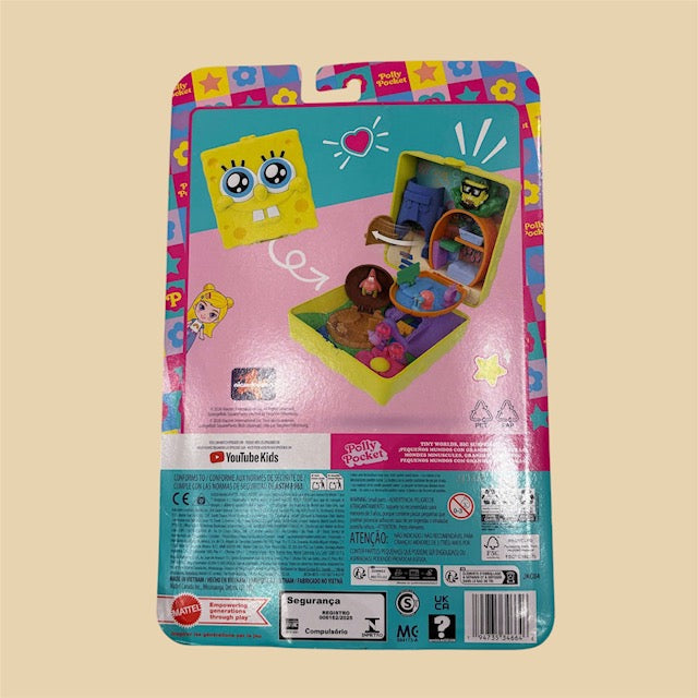 2026年★Polly Pocket★ポーリーポケット★スポンジボブ★SPONGE BOB★人形★フィギュア★ぬいぐるみ★コンパクト★