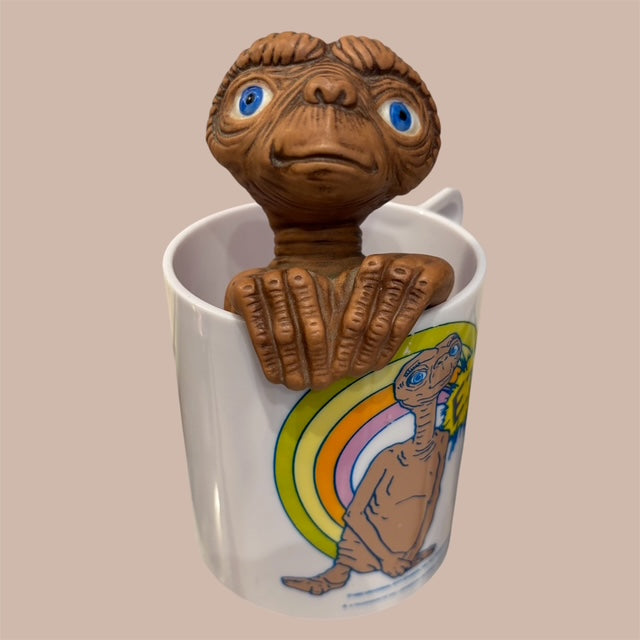 1982年★80's★E.T.★映画★イーティー★AVON★陶器★ふちこ★置物★フィギュア★人形★ビンテージ