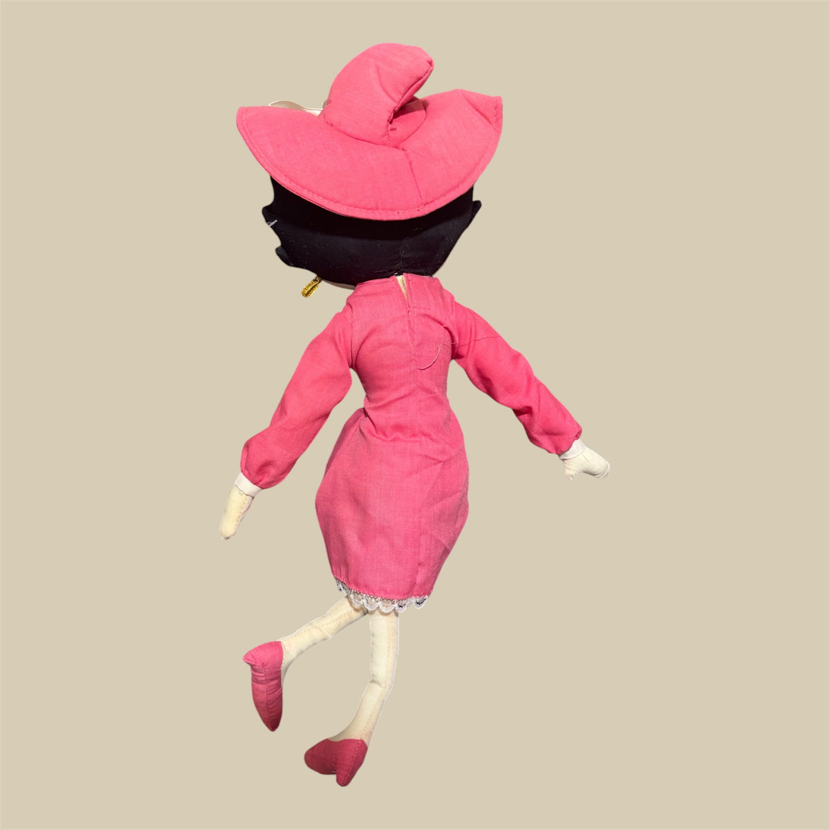 1999年★90's★Betty Boop★ベティーブープ★ベティちゃん★人形★フィギュア★ぬいぐるみ★ビンテージ★ピンクワンピース★KELLYTOYS