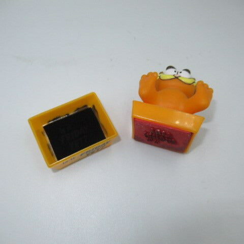 80's GARFIELD★Garfield★PVC★Figure★Doll★Stuffed animal★Stamp★1★