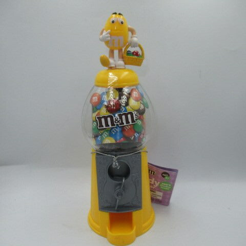 2010★M&M's★M&M's★Chocolate dispenser★candy  dispenser★Display★Doll★Figure★Plush toy★Yellow★