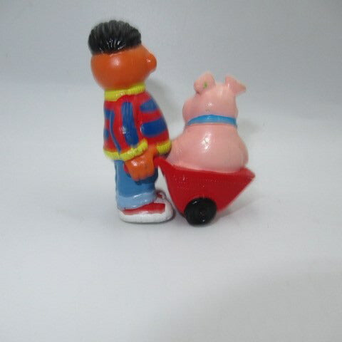 vintage★sesame street★Sesame Street★Ernie★PVC★figure★doll★stuffed animal★vintage★pig★pig★