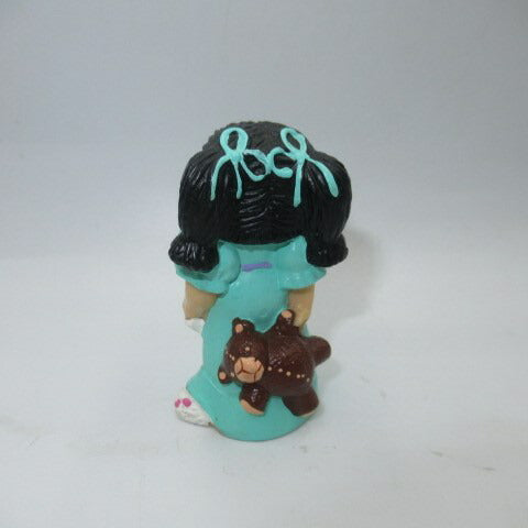 80's★cabbage patch kids★キャベツ人形★★PVC★フィギュア★人形★ぬいぐるみ★ビンテージ★グリーンドレス★