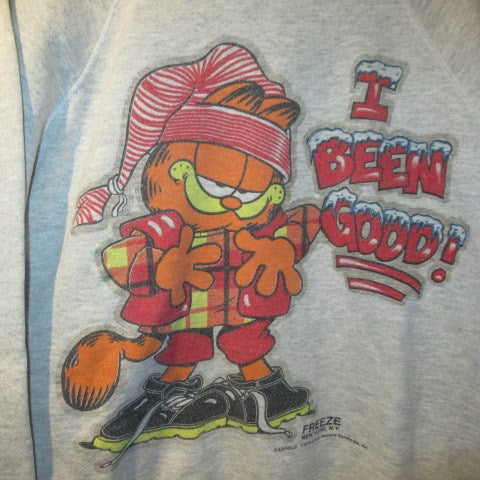 Vintage★GARFIELD★Garfield★Sweatshirt★Sweatshirt★Figure★Doll★Plush★XL size★USED★