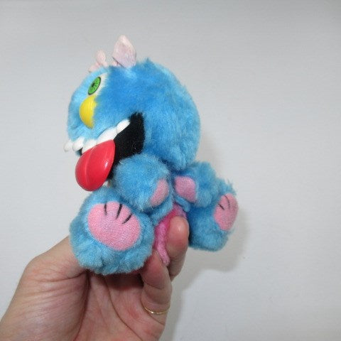 80's★KUDDLEE UGLEE★vintage★ビンテージ★monster★モンスター★HORROR★ホラー★指人形★指クリップ★人形★ぬいぐるみ★フィギュア★リボン★