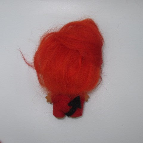 70's★Trolls★Troll★トロール★人形★フィギュア★ぬいぐるみ★★オレンジ★