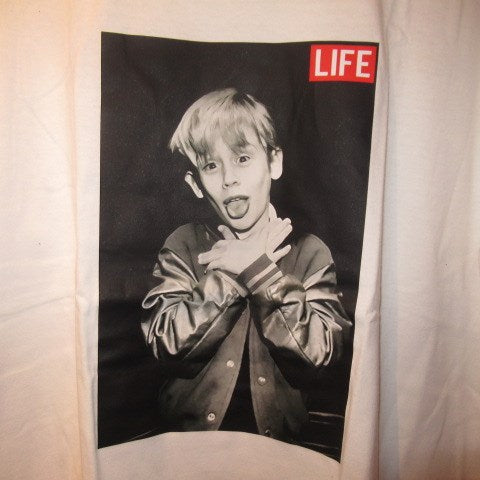 マコーレー・カルキン★Macaulay Culkin★Tシャツ★LIFE★ライフマガジン★フィギュア★人形★ぬいぐるみ★Lサイズ★新品★HOME ALONE★