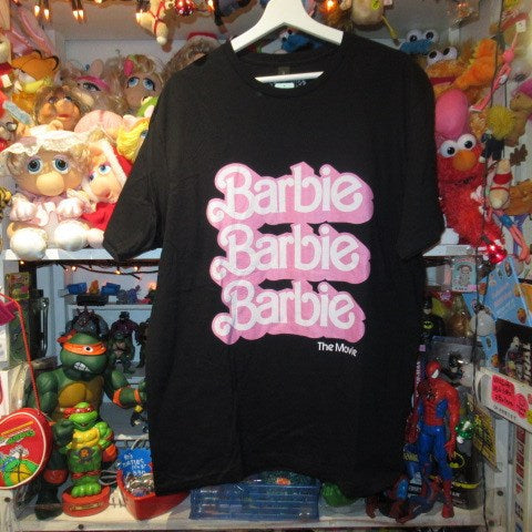 Barbie★バービー★映画Barbie★映画バービー★Tシャツ★人形★ぬいぐるみ★フィギュア★Lサイズ★ブラック★
