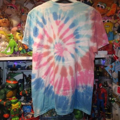 LISA FRANK★リサフランク★Tシャツ★フィギュア★人形★ぬいぐるみ★タイダイ★Lady's★Lサイズ★Kitty★ネコ★新品★