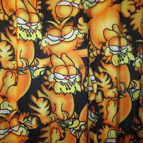 GARFIELD★Garfield★Room pants★Pajama pants★Figure★Doll★Stuffed toy★Men's M size★New★
