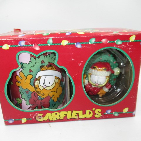 90's★GARFIELD★Garfield★Mug & Ornament Set★Figure★Doll★Stuffed Animal★Vintage★
