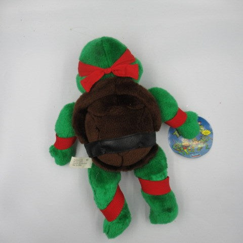 1989★Vintage★TEENNAGE MUTANT NINJA TURTLES★Plush★RAPHAEL★RAPHAEL★Tagged★Deadstock★Doll★Figure★Plush★