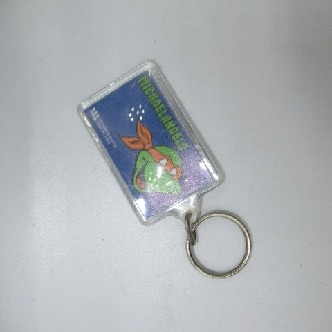 80's★1989★Teenage Mutant Ninja Turtles★Turtles★Michelangelo★Keychain★Doll★Figure★Plush★Face★