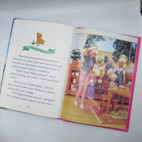 1998年★Barbie★バービー★絵本★ハードカバー★Girl’sBest Friend★犬★フィギュア★人形★ぬいぐるみ★