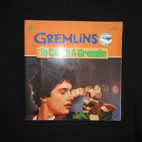 80s GREMLiNS グレムリン ストーリーブック＆レコード セット映画公開 
