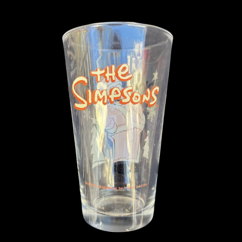 2010年★The Simpsons★シンプソンズ★homer★ホーマー★Christmas★Xmas★クリスマス★glass★グラス★Cup★カップ★人形★フィギュア★ぬいぐるみ★HOHOHO★