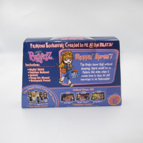 2003★BRATZ★Dress up★Clothes★Shoppin' Spree!★Doll★Figure★Stuffed animal★