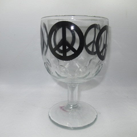 ビンテージ★70’s★ピースマーク★PEACE★Goblet Mug★グラス★カップ★フィギュア★人形★ぬいぐるみ★