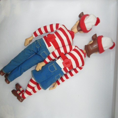 1991年★90’s★Where is Warlly?★Where’s Waldo?★ウォーリーを探せ★人形セット★フィギュア★人形★ぬいぐるみ★