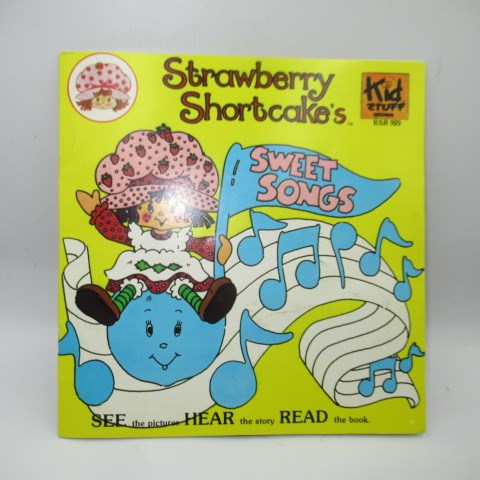 ビンテージ★1982年★Strawberry  Shortcake★ストロベリーショートケーキ★レコード★RECORD★レコード★RECORD＆ストーリーブック★SWEET SONGS★7インチ★