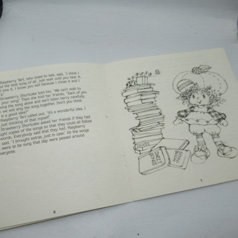 Vintage★1982★Strawberry Shortcake★Strawberry Shortcake★Record★RECORD★Record★RECORD & Storybook★SWEET SONGS★7 inch★