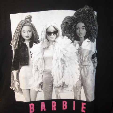 Barbie★バービー★Barbie the movie★Tシャツ★クロップドTシャツ★Lady’s★Sサイズ★ブラック★新品★フィギュア★人形★ぬいぐるみ★