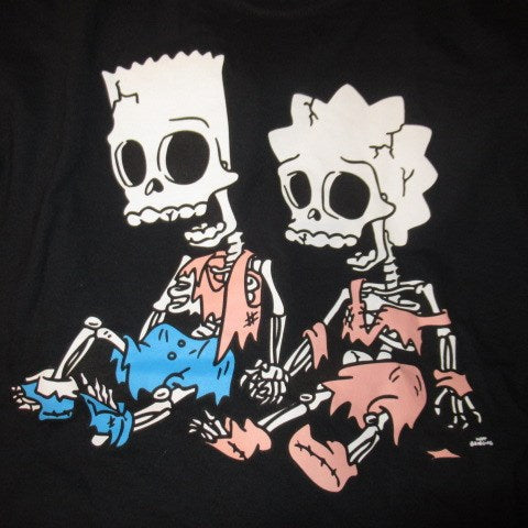 The Simpsons★シンプソンズ★バート&リサ★スケルトン★Tシャツ★Men’s★Lサイズ★新品★