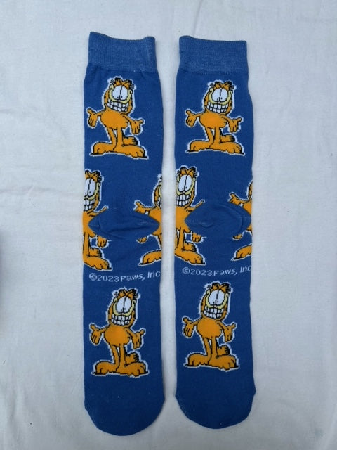 GARFIELD★Garfield★socks★Men's★Women's★Ladies★blue★⑤★