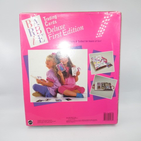 1990年★90's★Barbie★バービー★Trading Cards Deluxw First Edition★トレーディングカードセット★ファイル★カード付★フィギュア★人形★ぬいぐるみ★