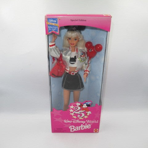 1996★90's★Barbie★Walt Disney World 25th★Disney★Barbie★Ear Hat★Figure★Doll★Plushie★Vintage★