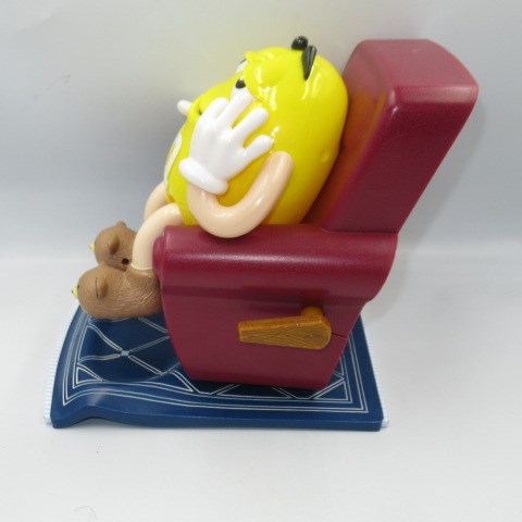 1999年★90’s★M&M’s★エム&エムズ★チョコレート★ディスペンサー★ディスプレイ★ソファ★イエロー★フィギュア★人形★ぬいぐるみ★