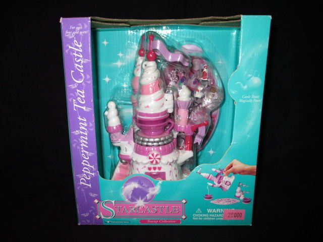 rare! This is a cute castle sold in the 90's ♪90's★STARCASTLE★Star Castle★Cute castle★Dollhouse★Doll★Polly Pocket★Peppermint Tea Castle
