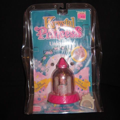 レア!ブリスター★90's★Krystal Princess★クリスタルプリンセス★ウォータードーム★スノードーム★人形★ユニコーン